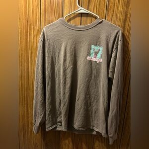 Comfort Colors Brown Long Sleeve Shirt